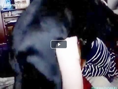 Grosse scene de baise animal black