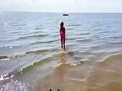 Hot beach day
